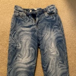 Hollister swirl jeans